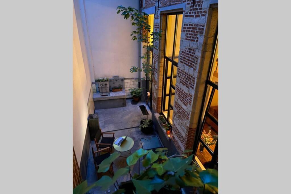 Duplex In Historical Centre With Private Courtyard Apartment แอนต์เวิร์ป ภายนอก รูปภาพ