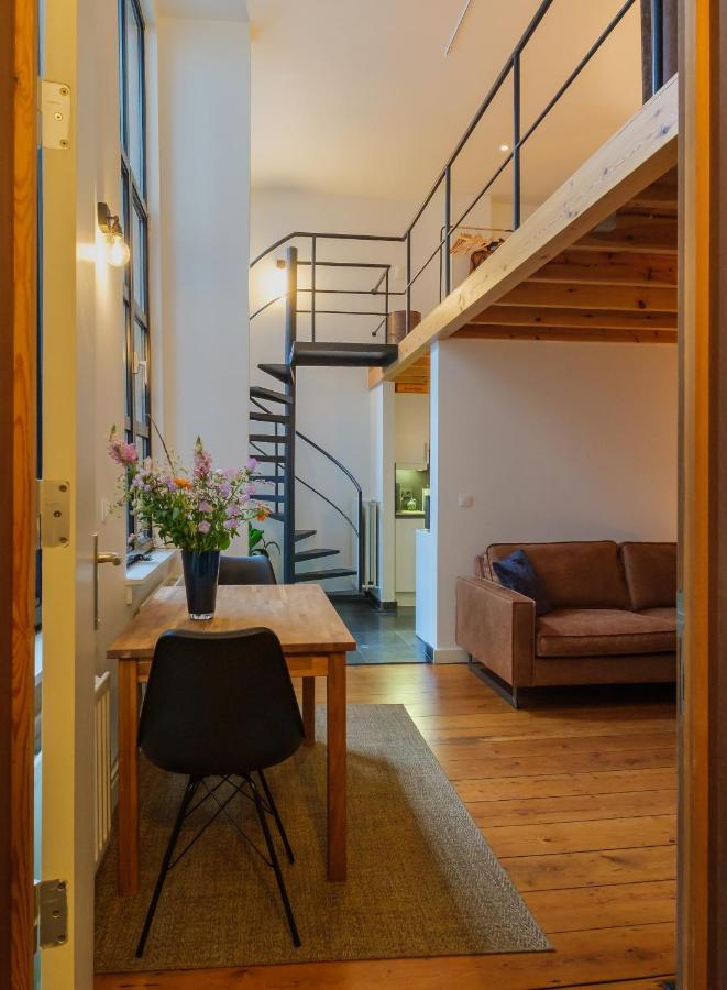 Duplex In Historical Centre With Private Courtyard Apartment แอนต์เวิร์ป ภายนอก รูปภาพ