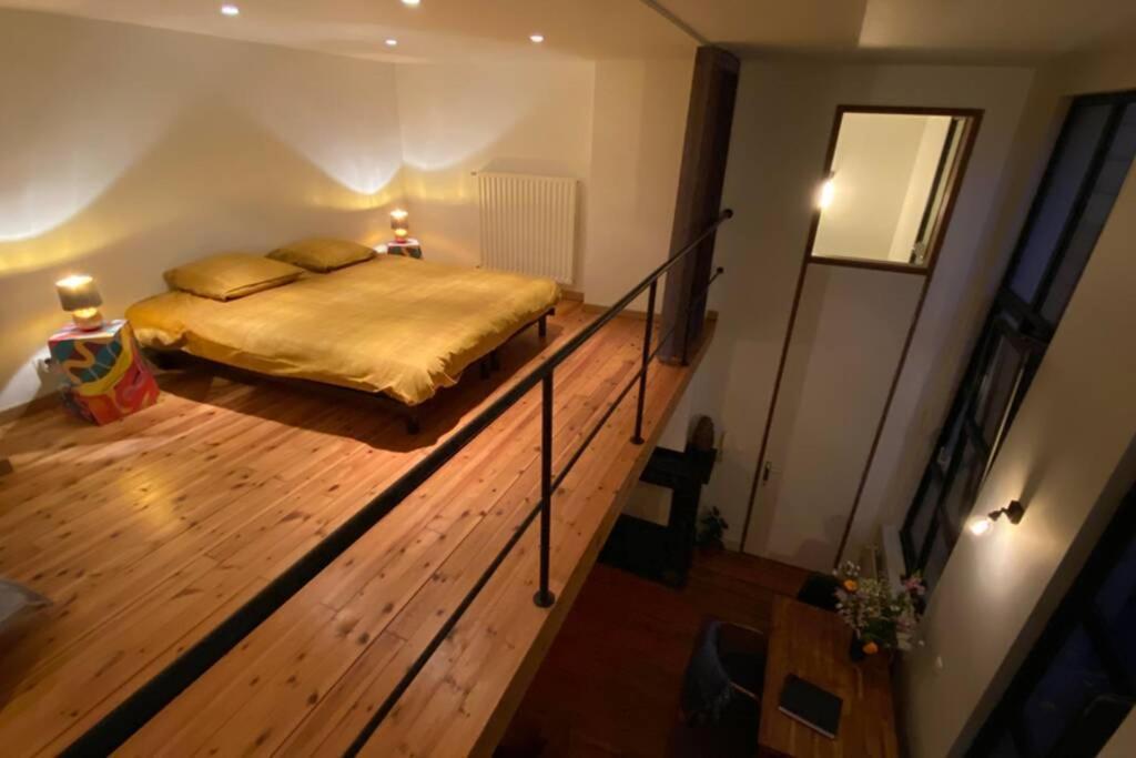 Duplex In Historical Centre With Private Courtyard Apartment แอนต์เวิร์ป ภายนอก รูปภาพ